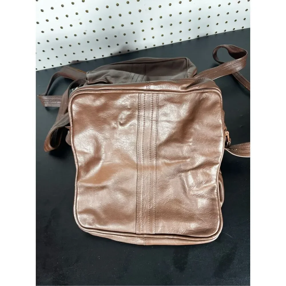 Echtes Leder vintage genuine leather duffle bag